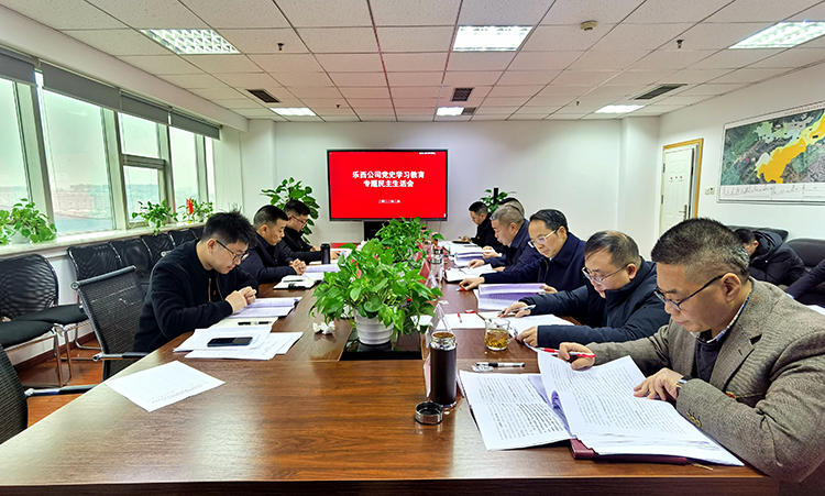 川高公司歐海龍一(yī / yì ／yí)行督導樂西、文旅公司2021年度黨史學習教育專題民主生活會02 750.jpg
