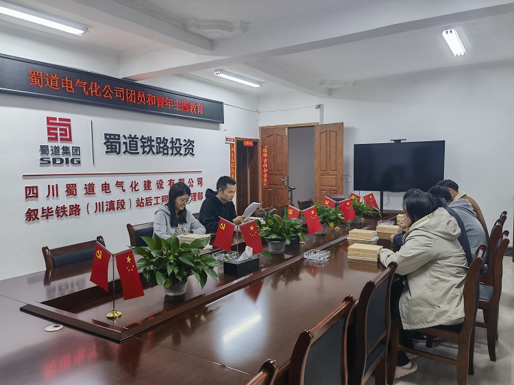 蜀道(dào)電氣化公司開展團員和(hé / huò)青年主題教育讀書分享活動.jpg
